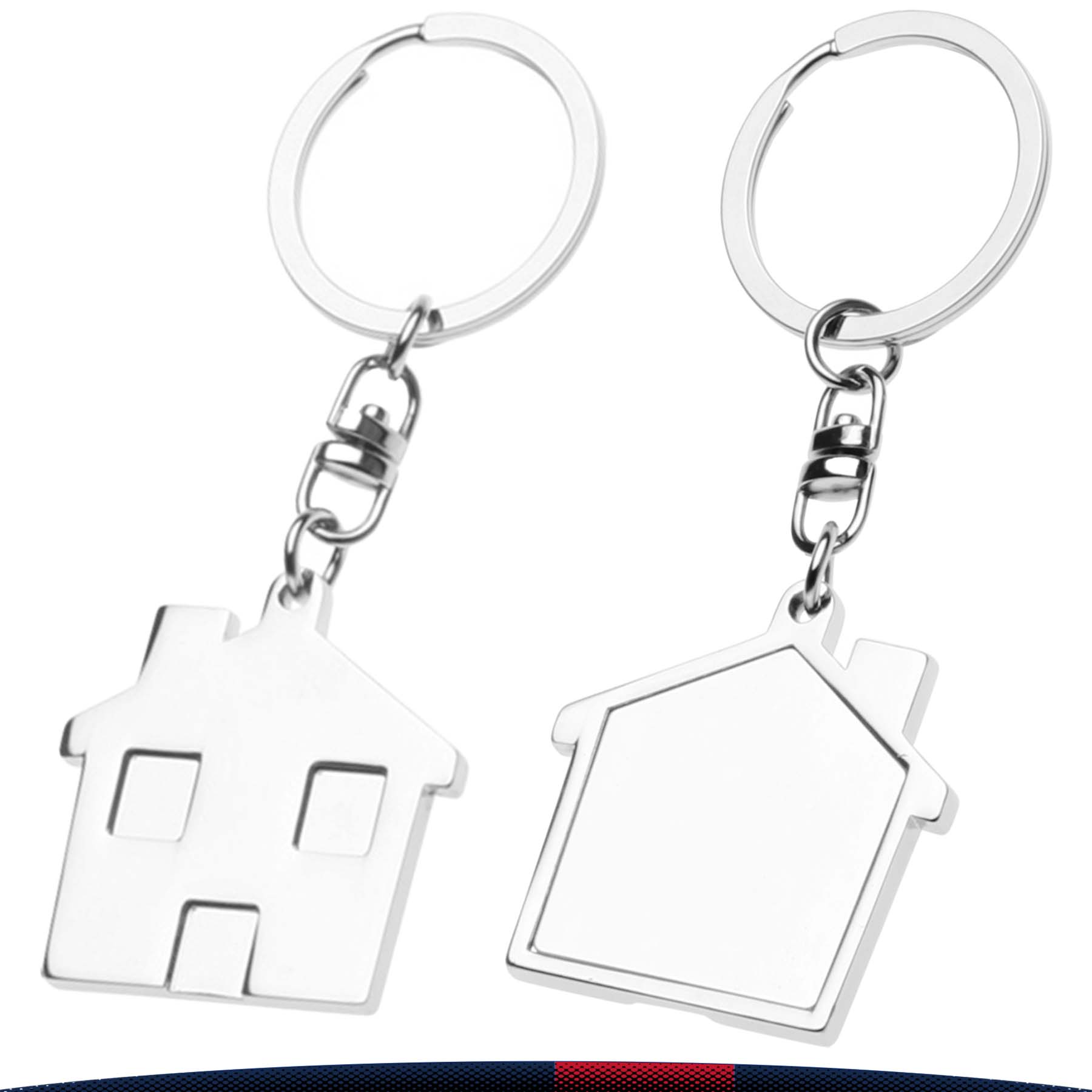 Quiki House Metal Keychains 3