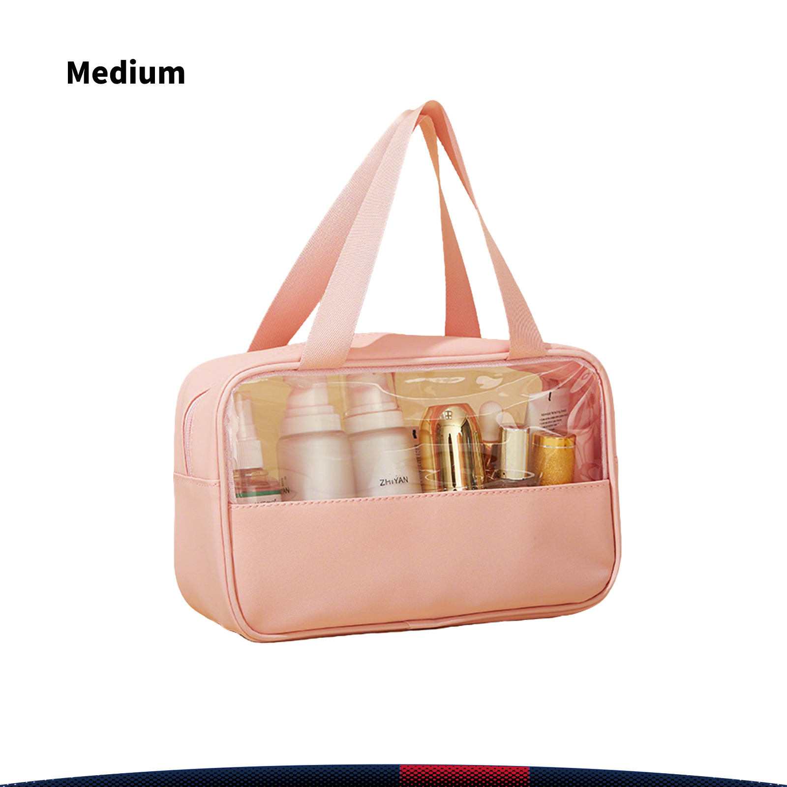 Sliby Portable Waterproof PU Makeup Bag 4