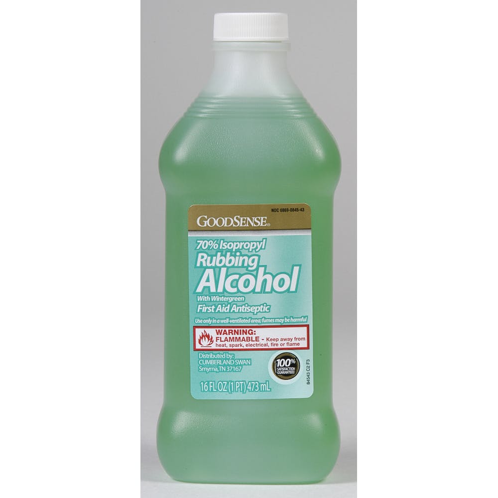 70% Isopropyl Alcohol - 16 oz Wintergreen & Glycerin 1
