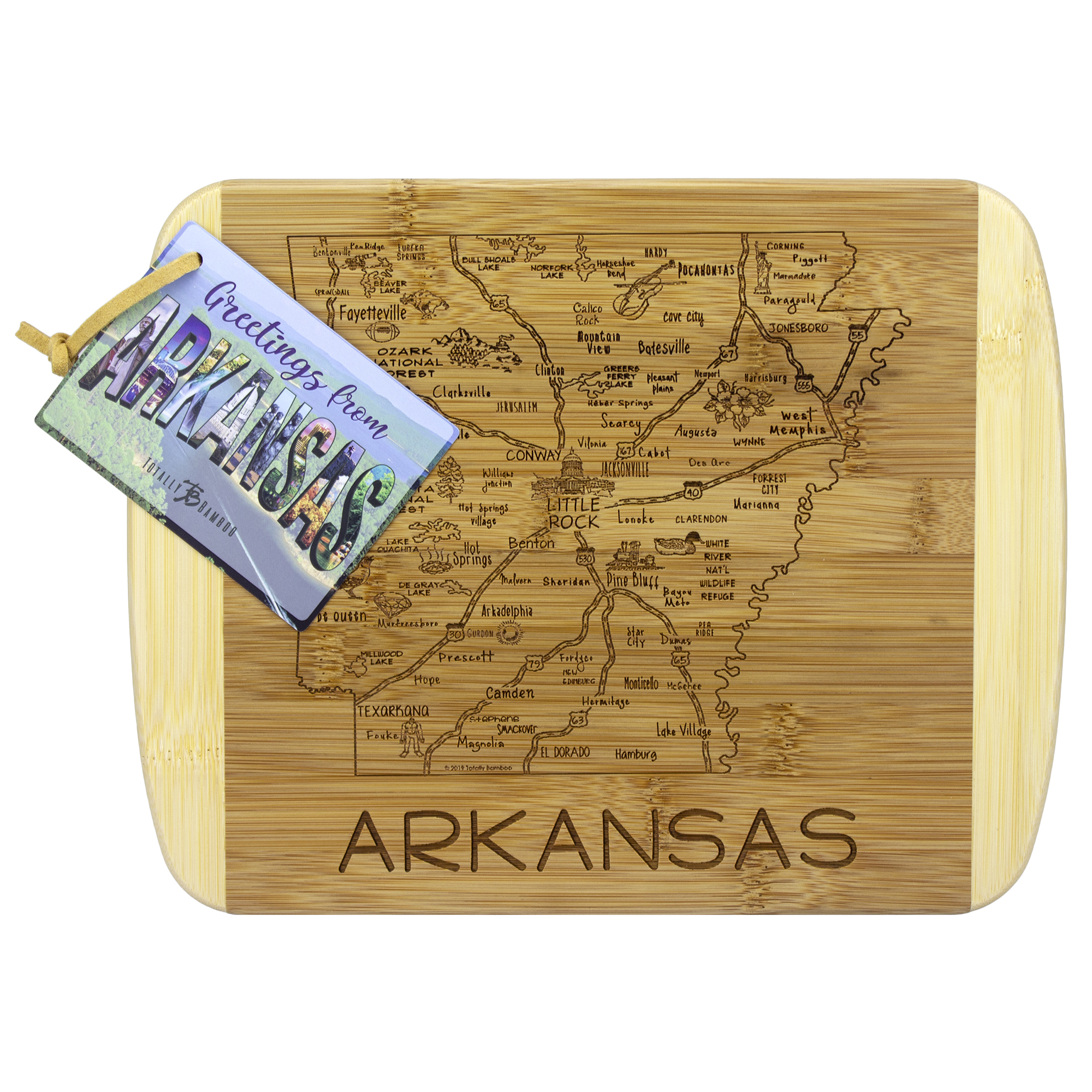 A Slice of Life Arkansas Serving & Cutting Board 3