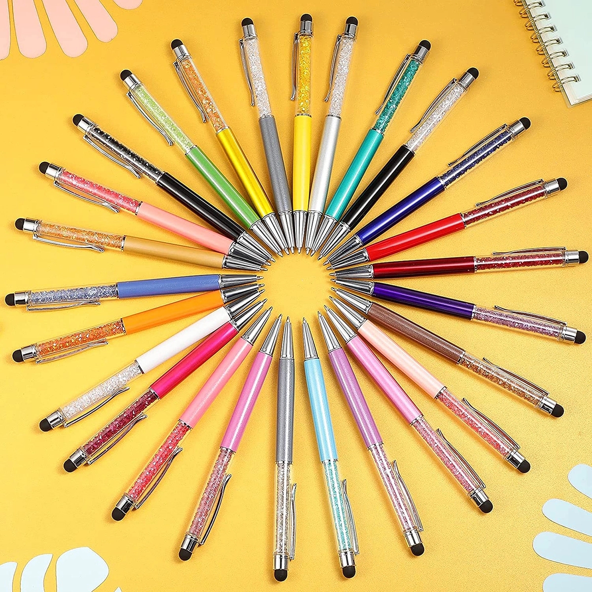 2-In-1 Slim Crystal Diamond Stylus Ballpoint Pen 4