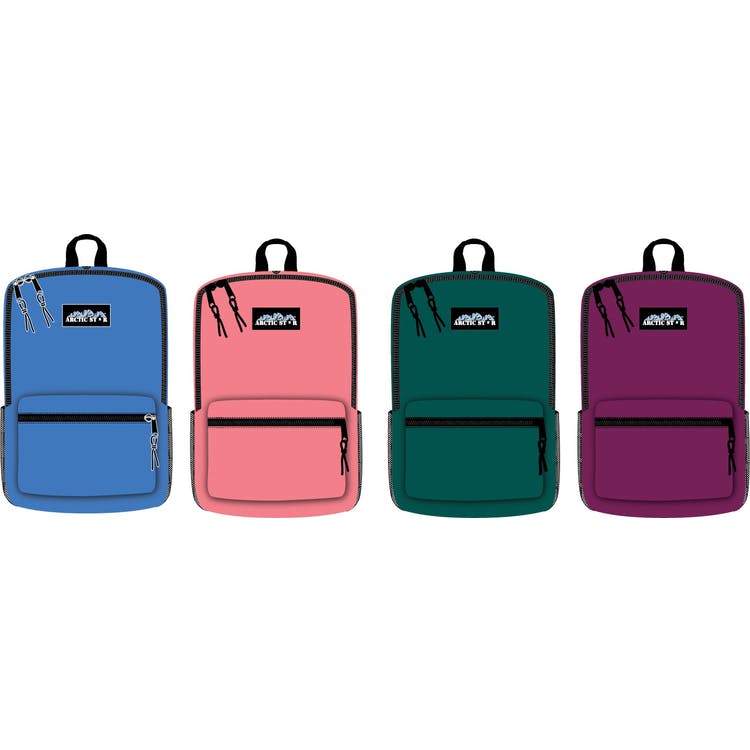 17" Classic Backpack - 4 Assorted Colors 1