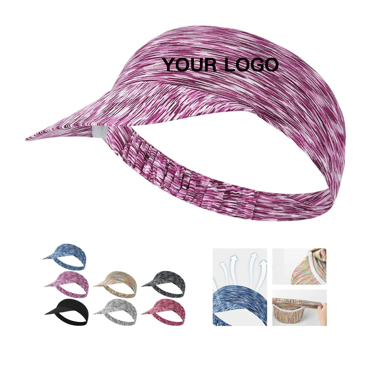 Durable Polyester Sun Hat with 3.9 Inch Compact Size 6