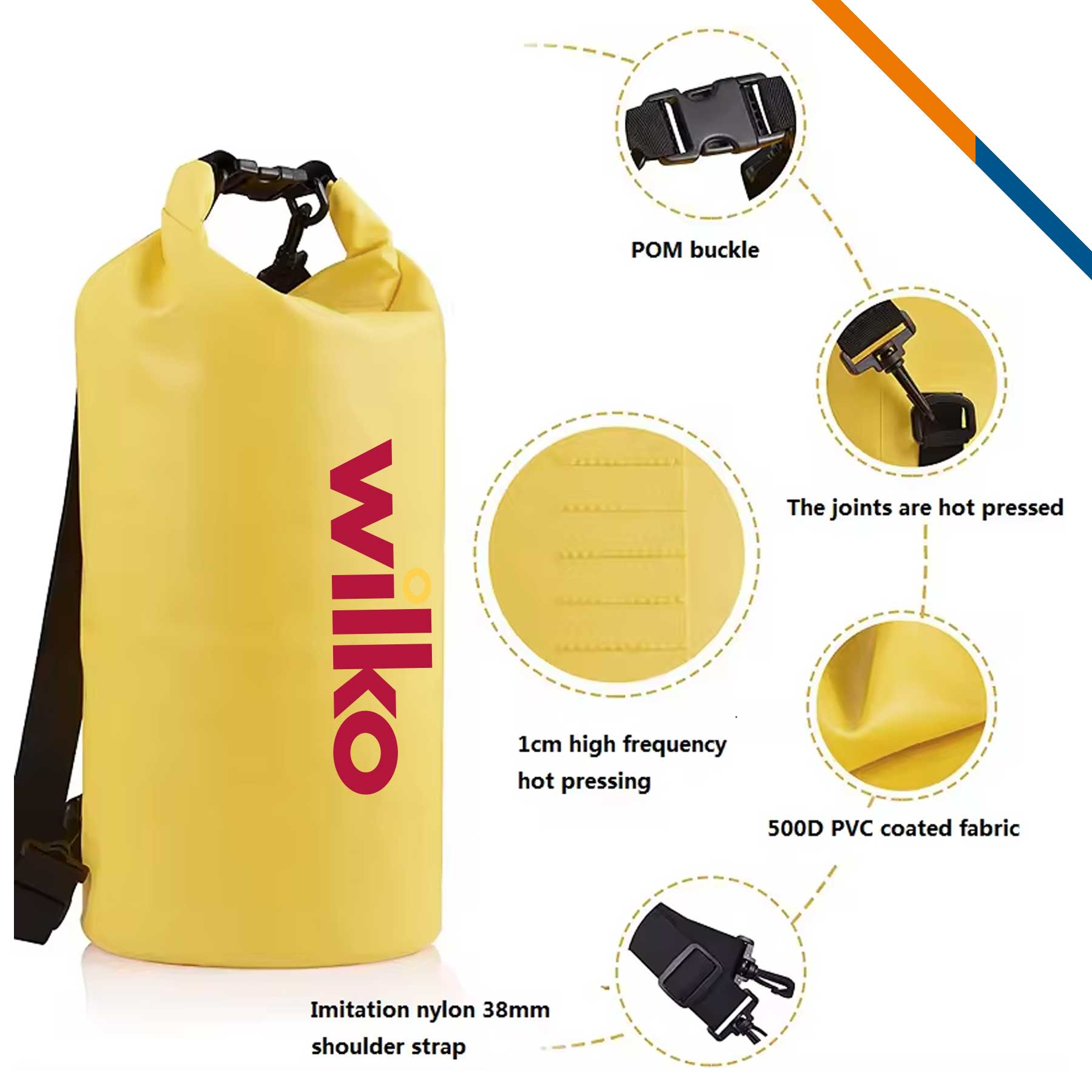 Dika Waterproof Bag - 15L 12
