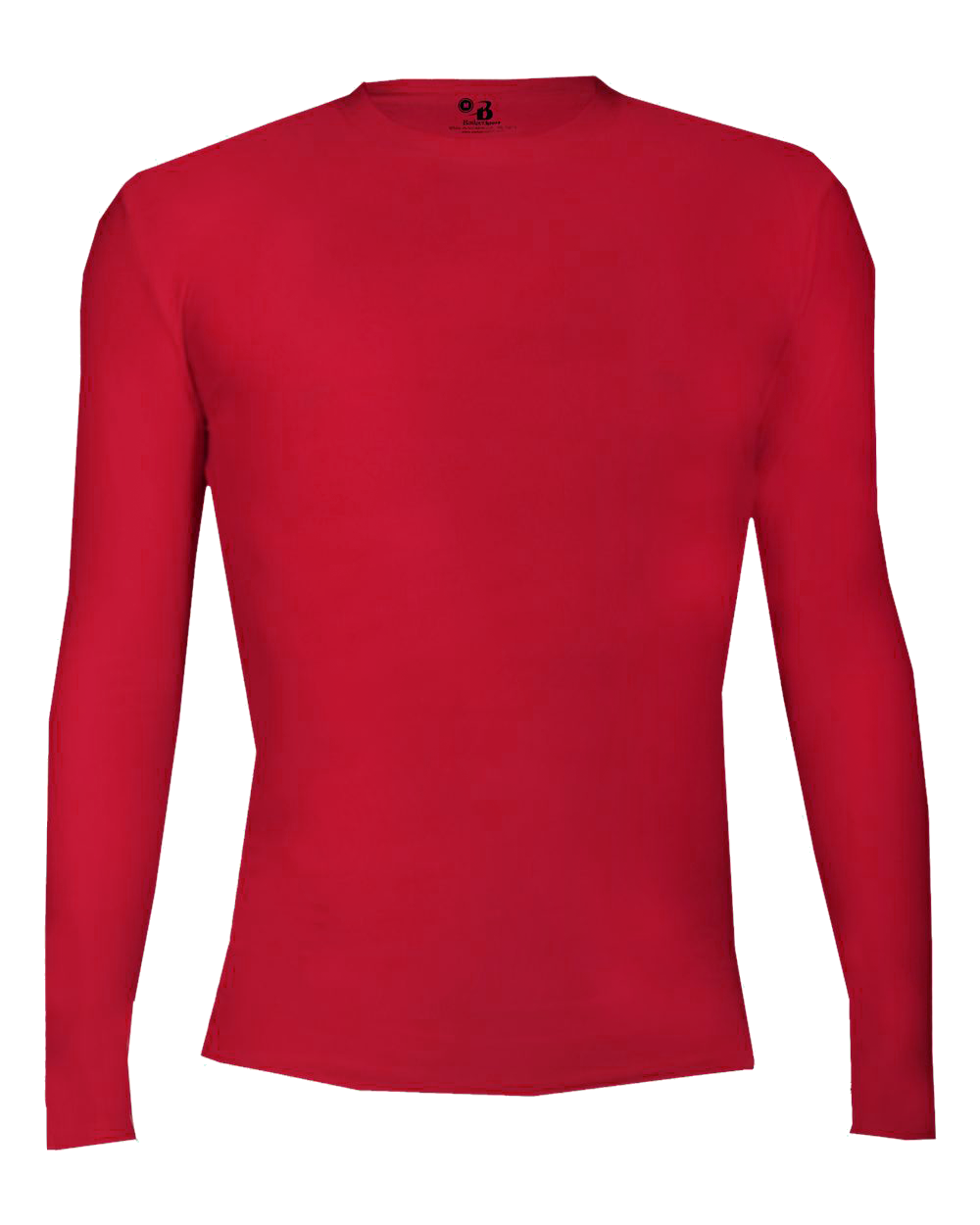Pro-Compression L/S Crew, custom athletic wear with logo imprint 3