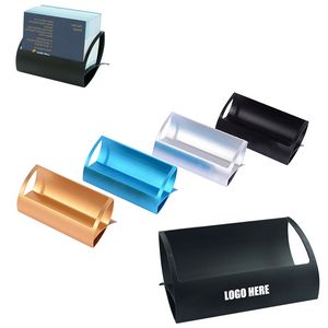 Desk Business Card Stand, promotional clip with logo imprint 3