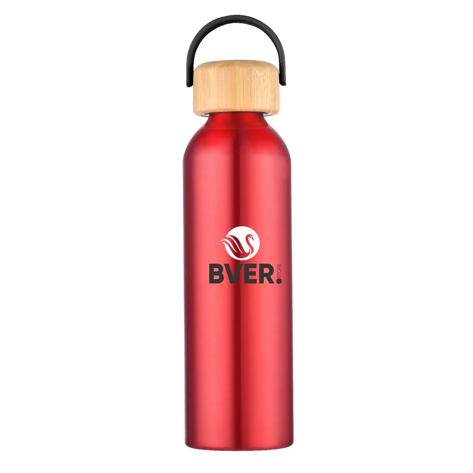 Riviera Aluminum Bottle with Bamboo Lid 2