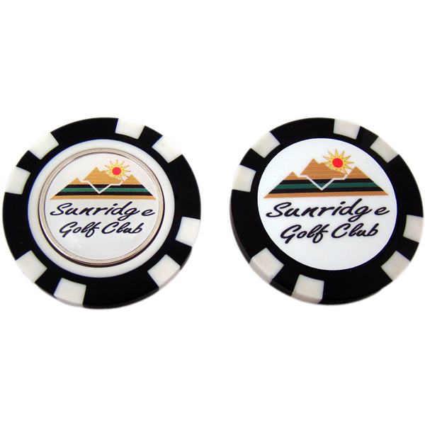 Plastic Poker Chip (removable marker) 4