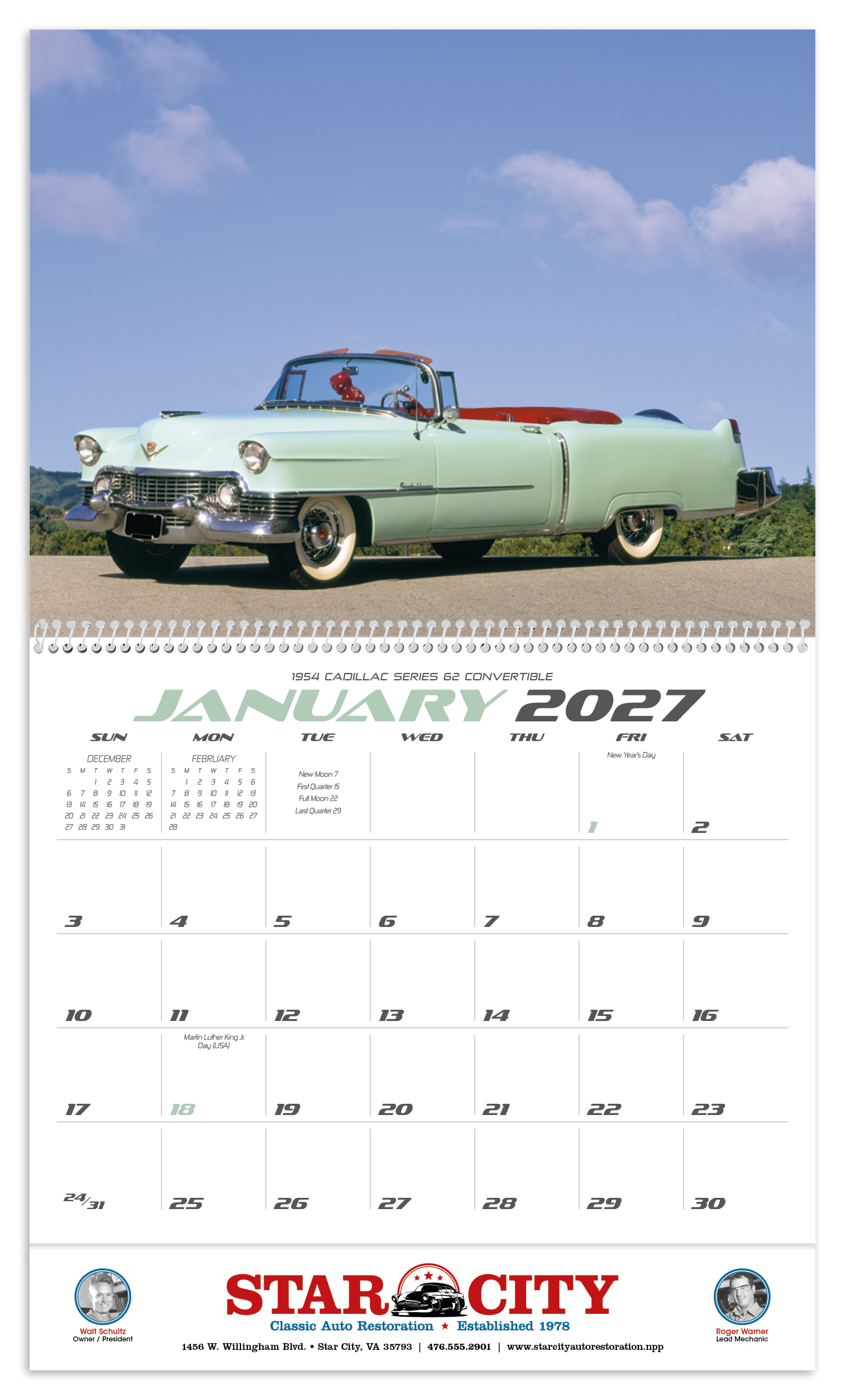 Triumph® Calendars Classic Cars Calendar 84