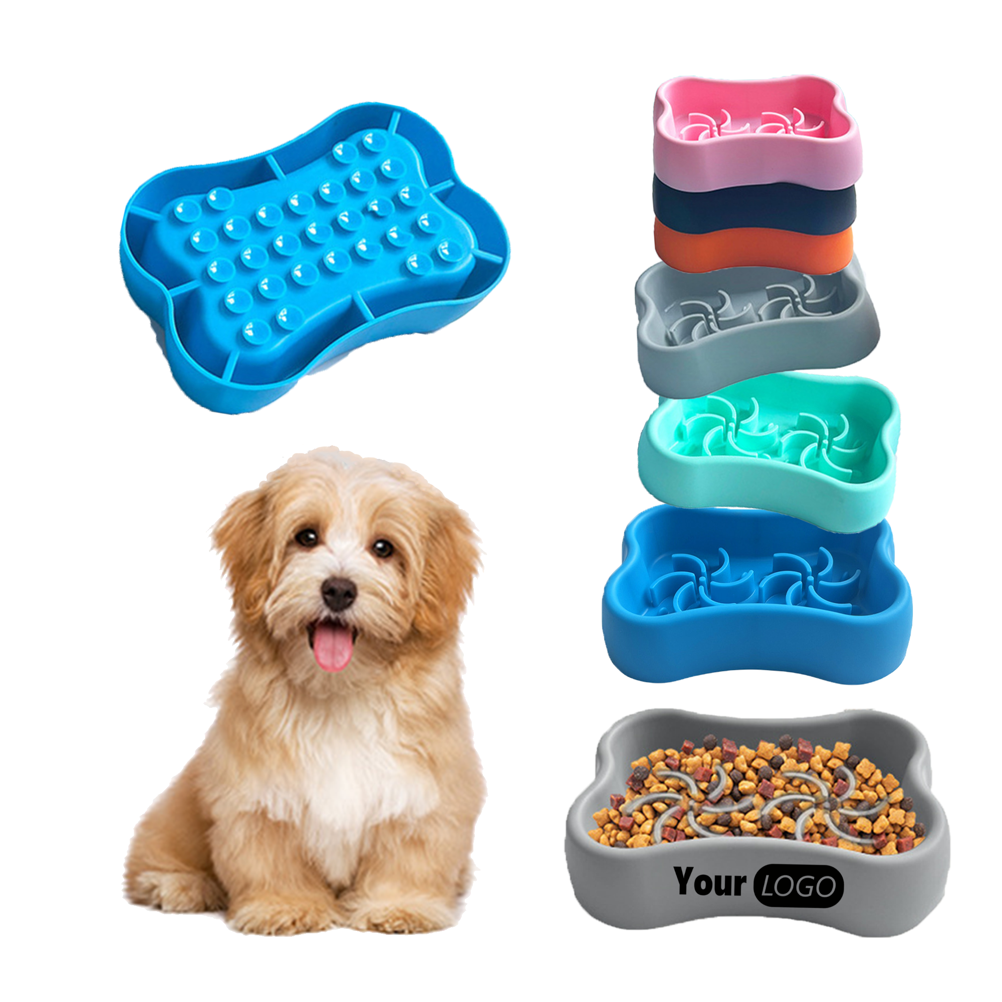 Dog Slow Feeding Bowl 3
