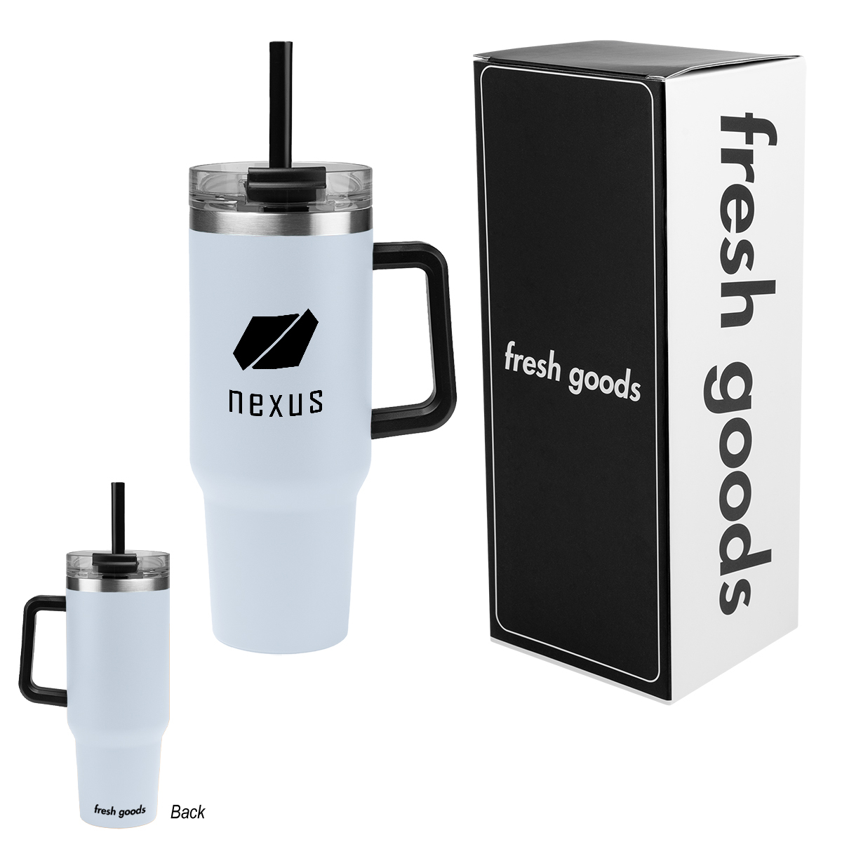 Fresh Goods 40 Oz. Intrepid Stainless Steel Tumbler 8