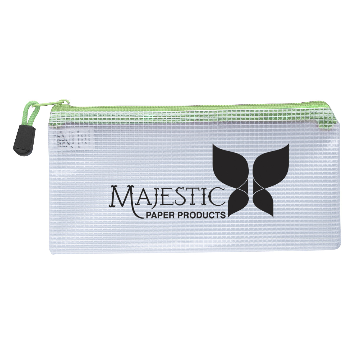 Clear Zippered Pencil Pouch 8