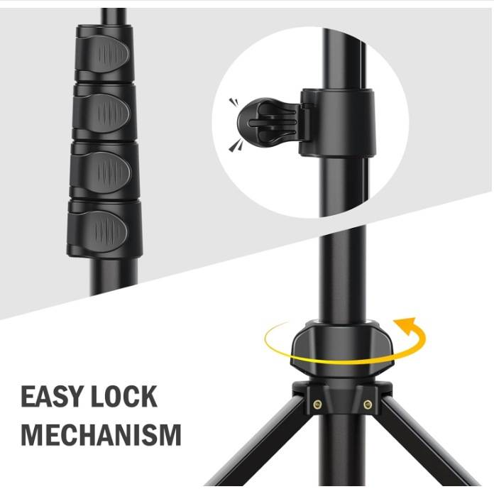 Remote Control Rotating Phone Camera Tripod 4