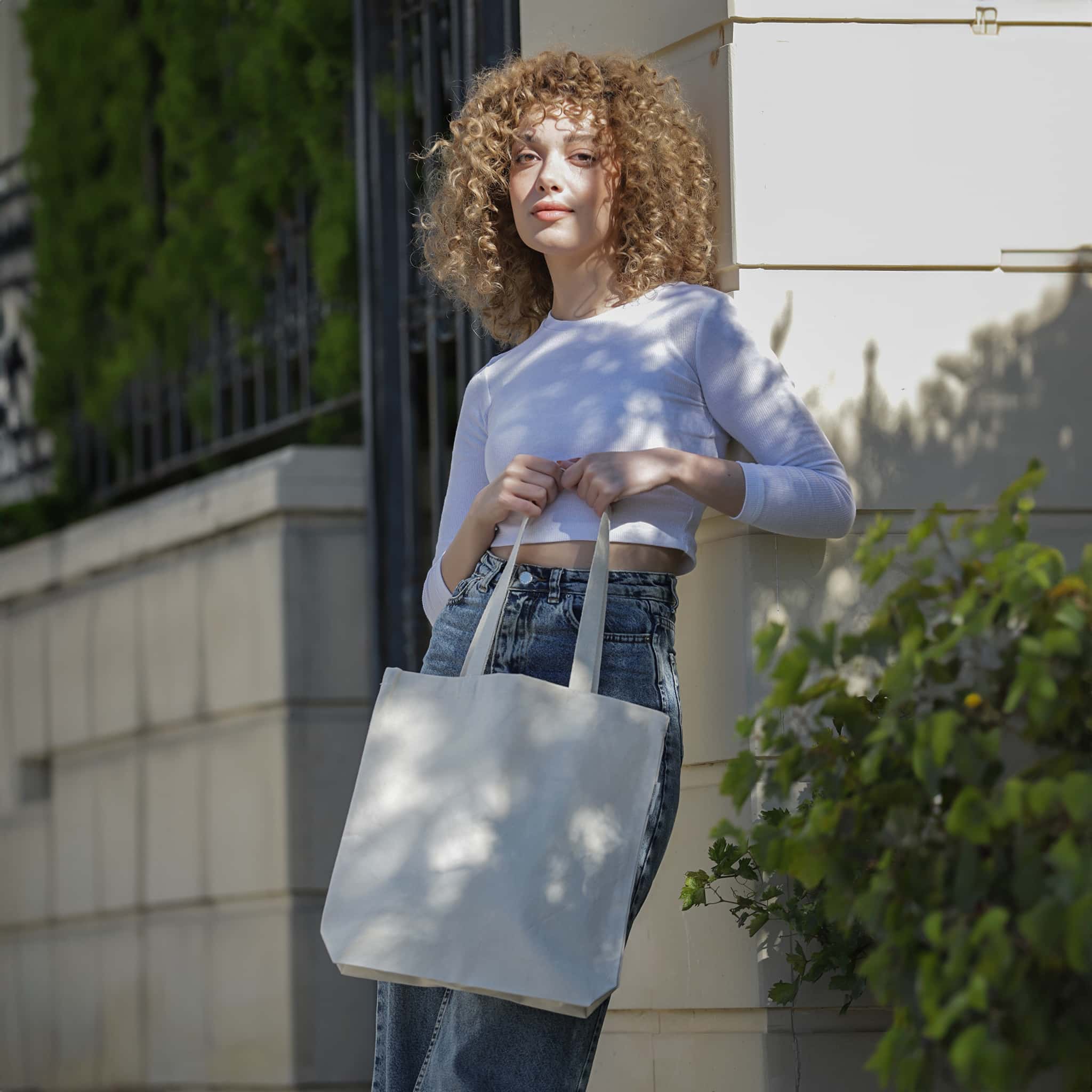 Organic Daily Canvas Tote Bag 9