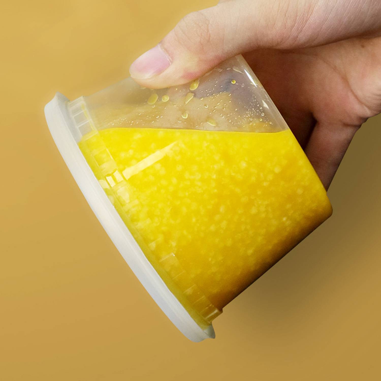 16oz Disposable Leakproof Plastic Takeaway Bowl w/Lid 5