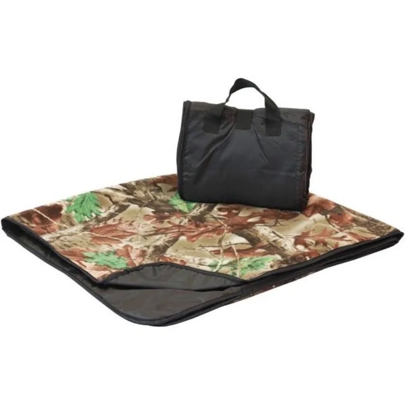 Reversible Fold Up Picnic Blanket Carry Bag 9