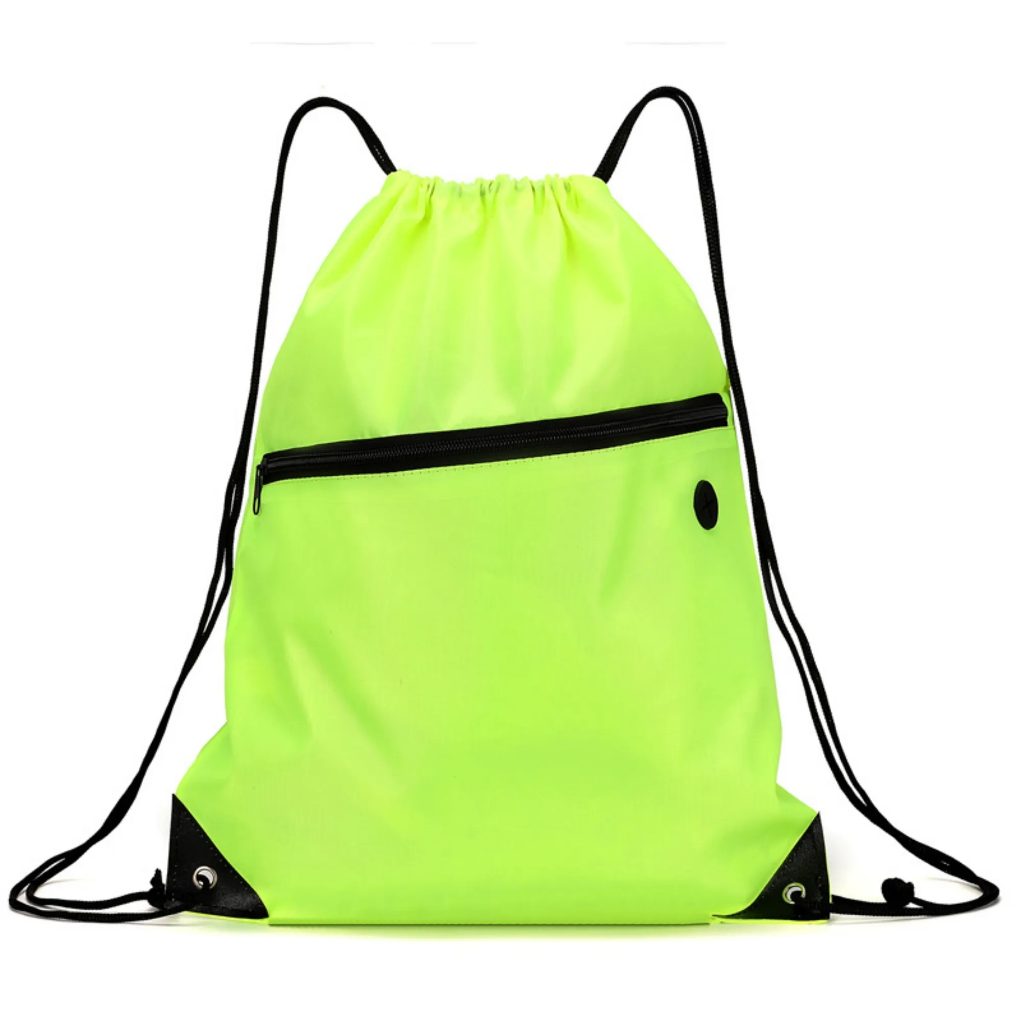 Outdoor Hiking Drawstring Zipper Bag 11