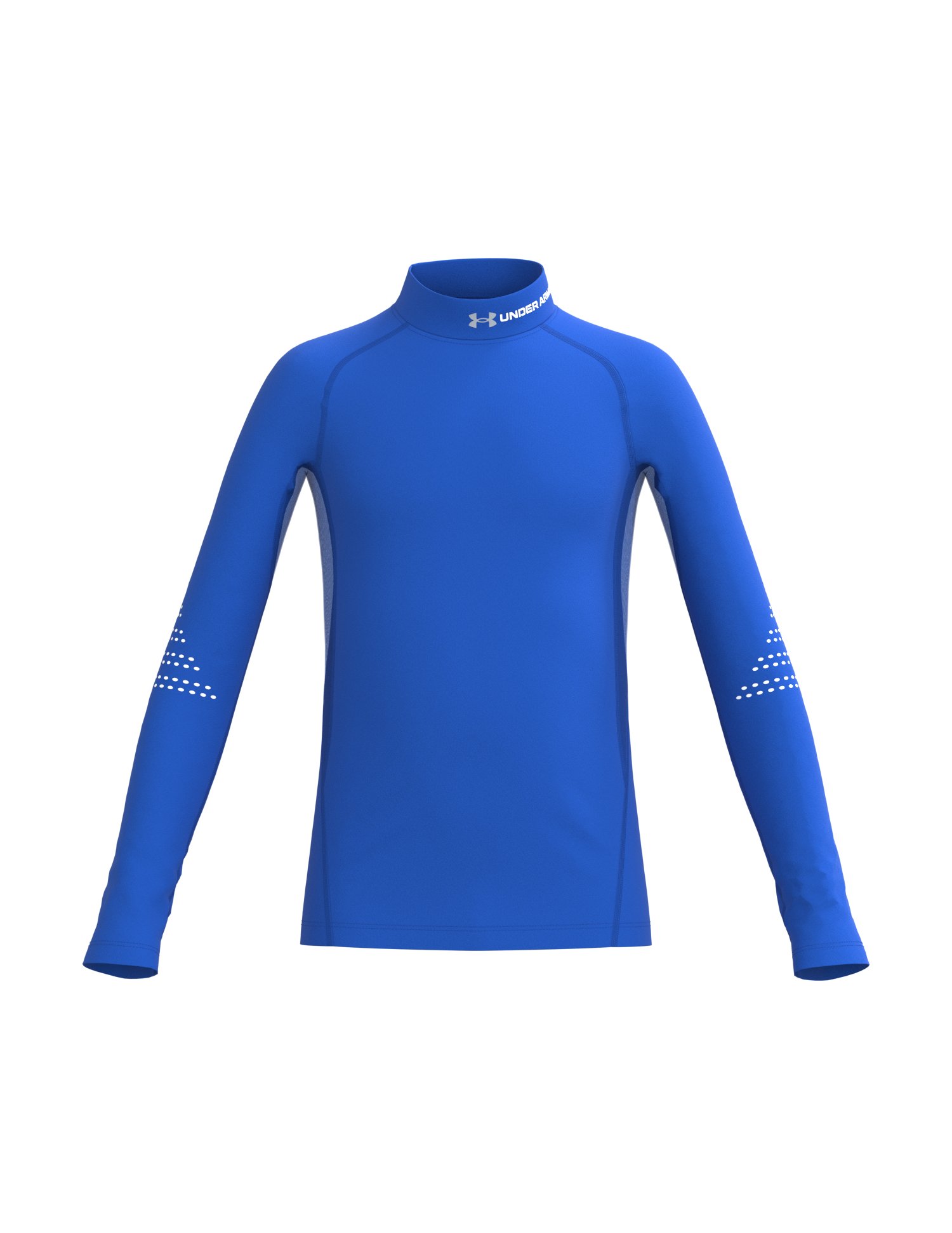 Boys' ColdGear Armour Mock Long Sleeve 3