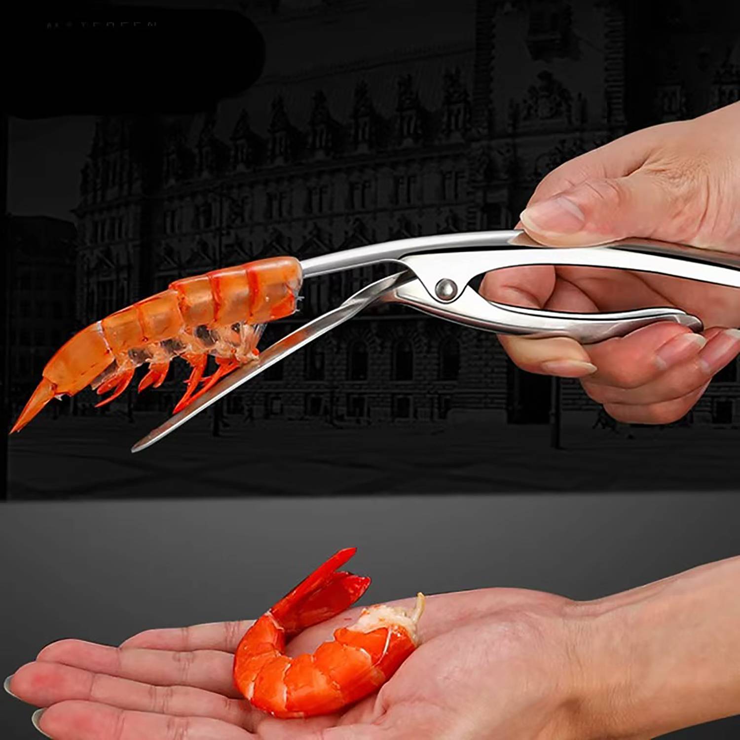 Stainless Steel Shrimp Deveiner Tool 3