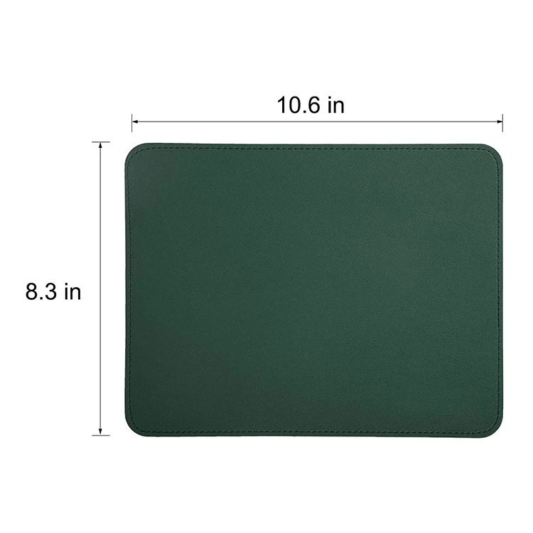 Waterproof Double Sided Leather Mouse Pad 2