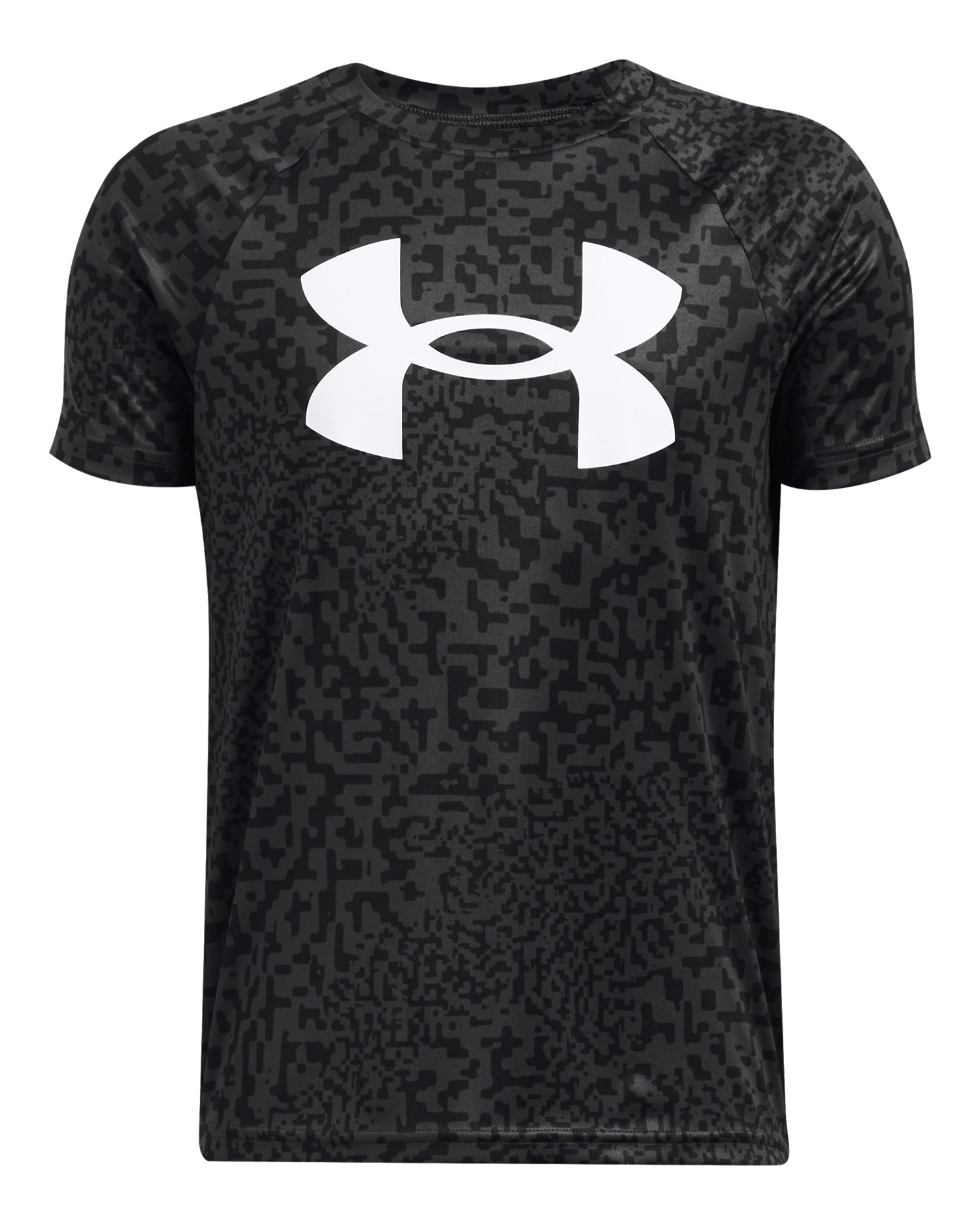 UA Tech Big Logo Printed Boys' Short Sleeve 32