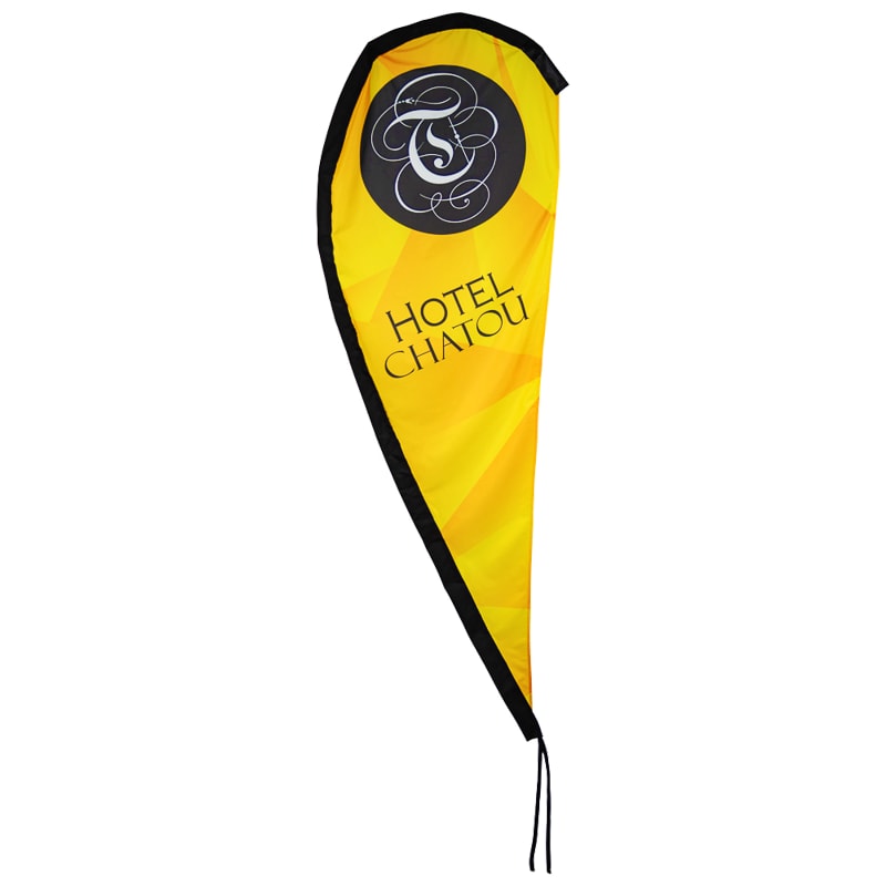 Custom 6' X 3' Small Teardrop Flags 2