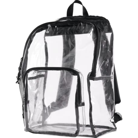 Lucent Deluxe Clear PVC Backpack 16