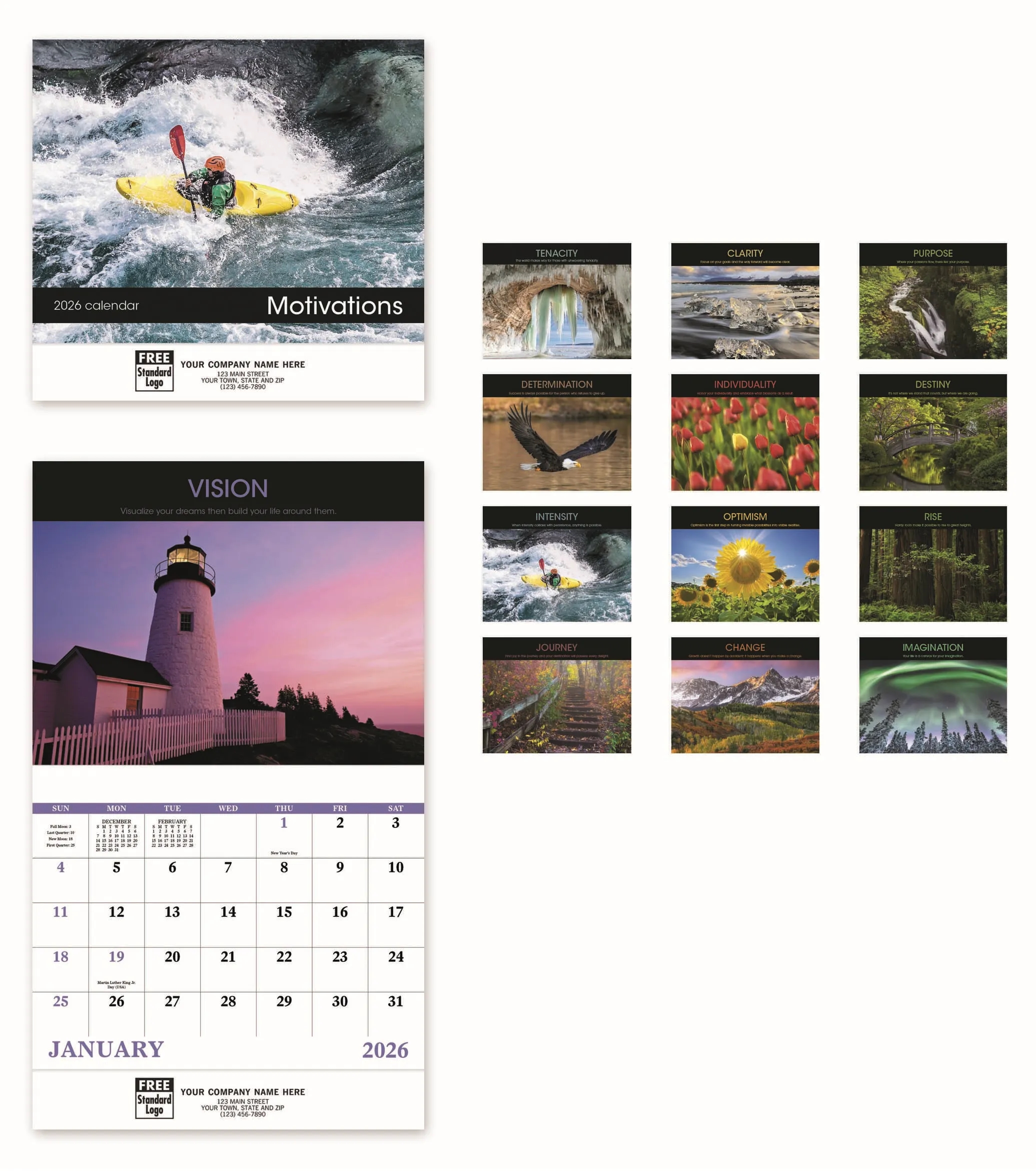 Calendars - Wall, Motivations