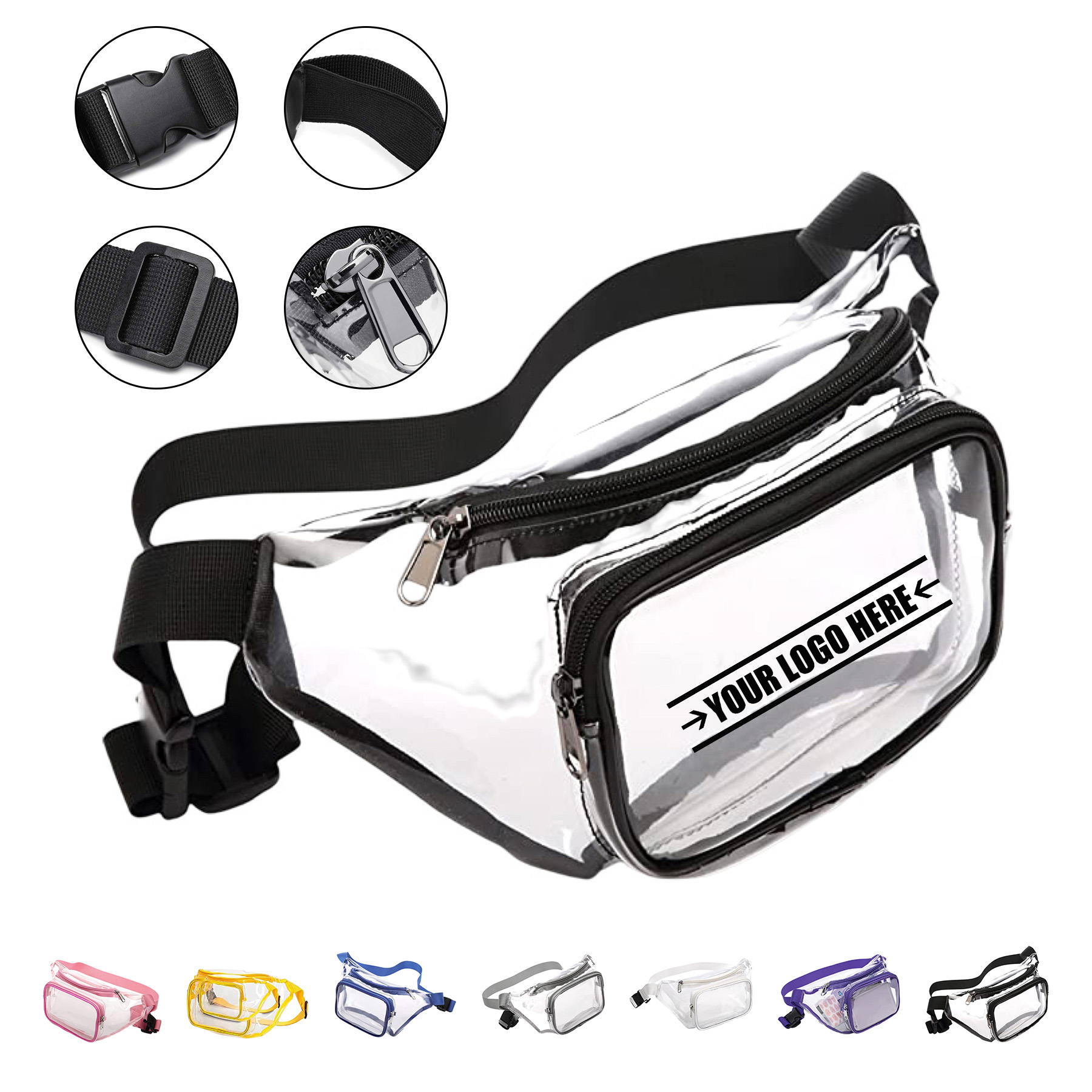 PVC Clear Fanny Pack 1