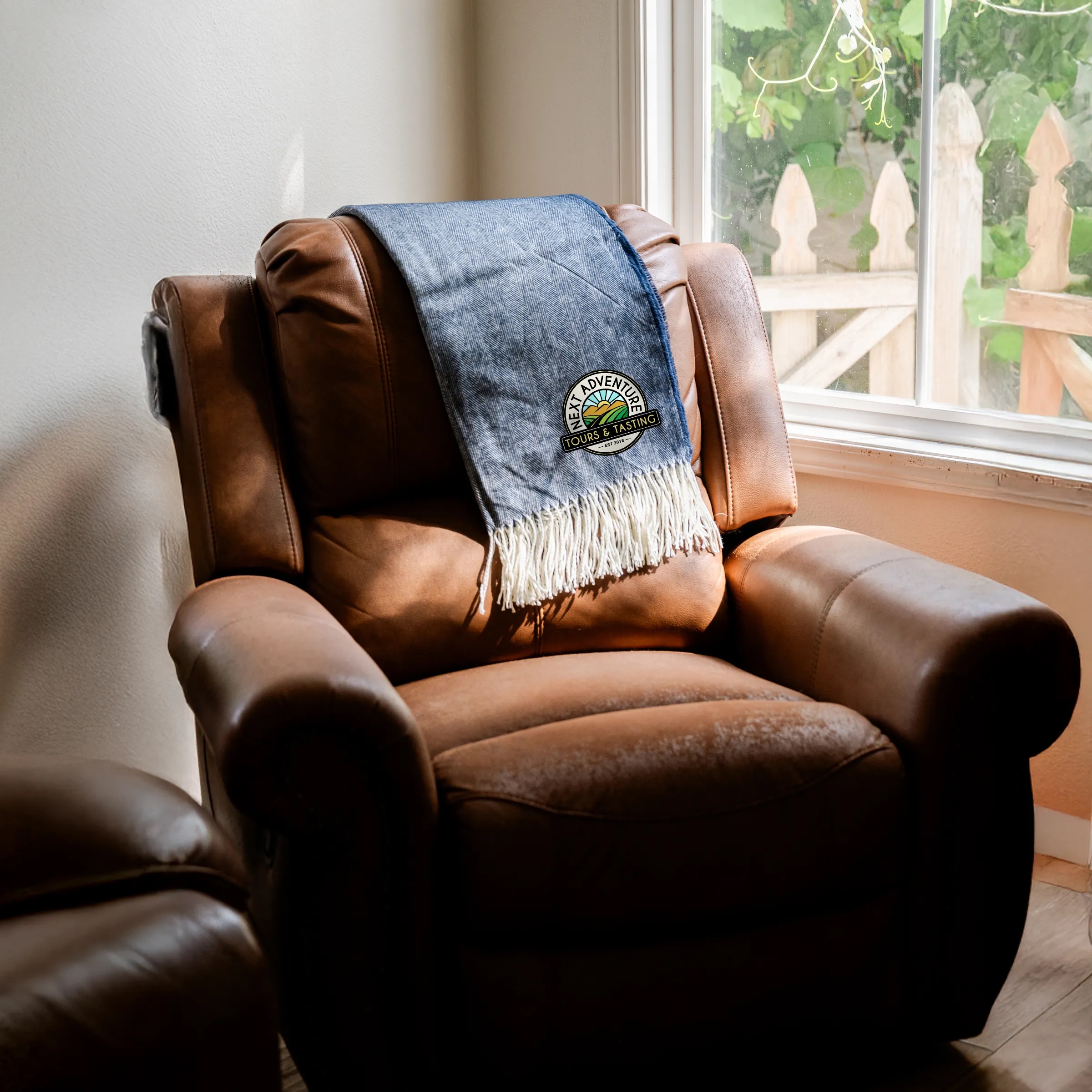 Fringed Throw Blanket 6