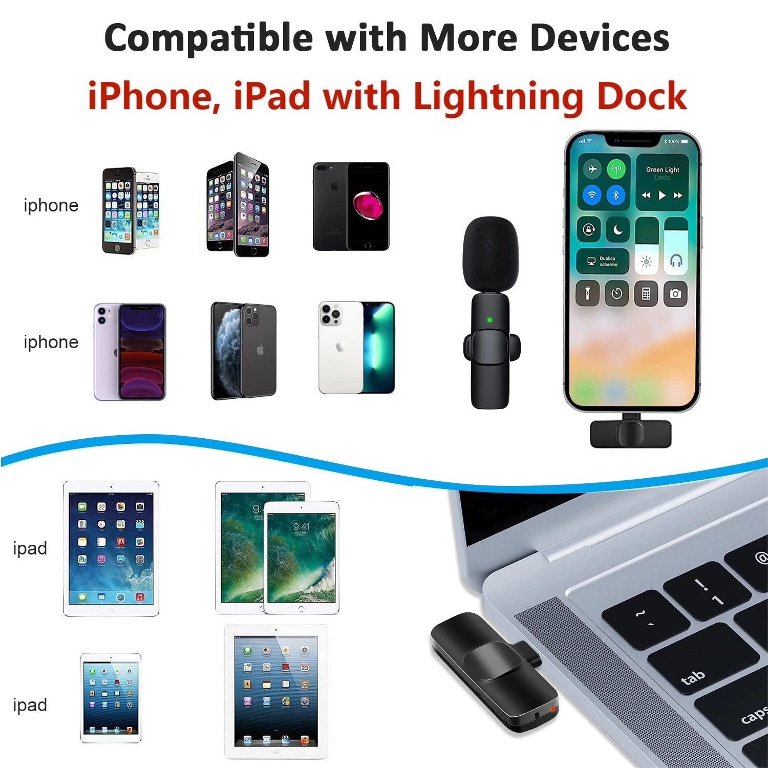 Wireless Lapel Clip-On Microphone 3