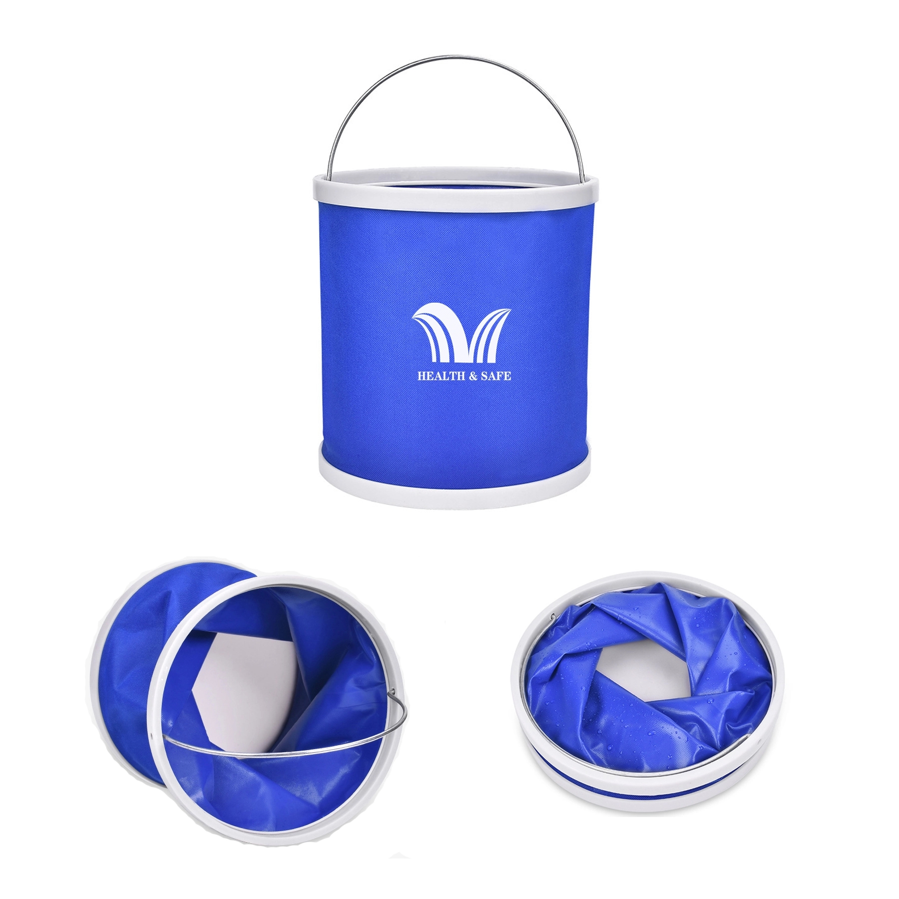 Car Wash Portable Collapsible Folding Bucket For Cleaning 10