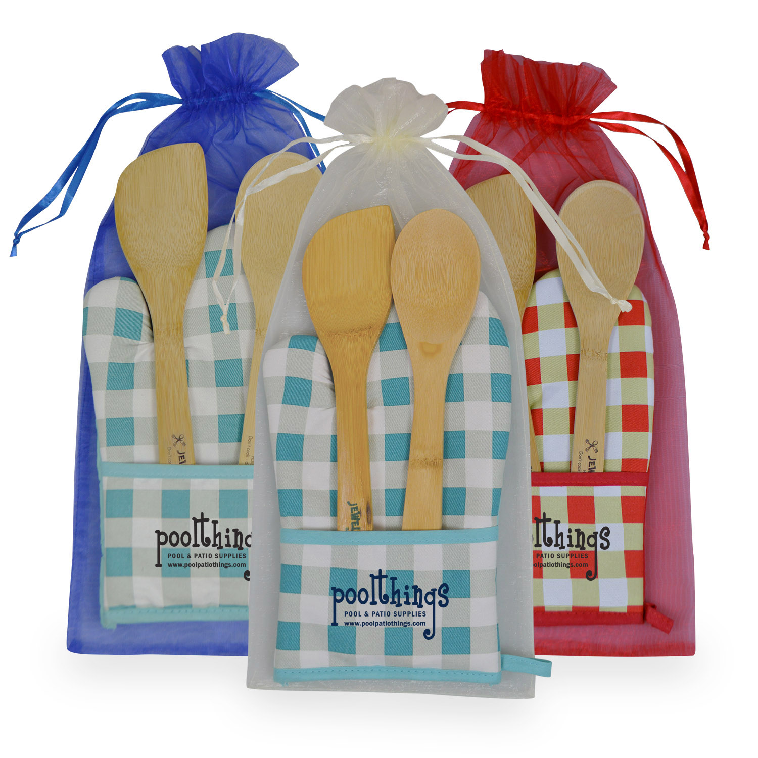 Chef's Pocket Oven Mitt Bamboo Combo 4