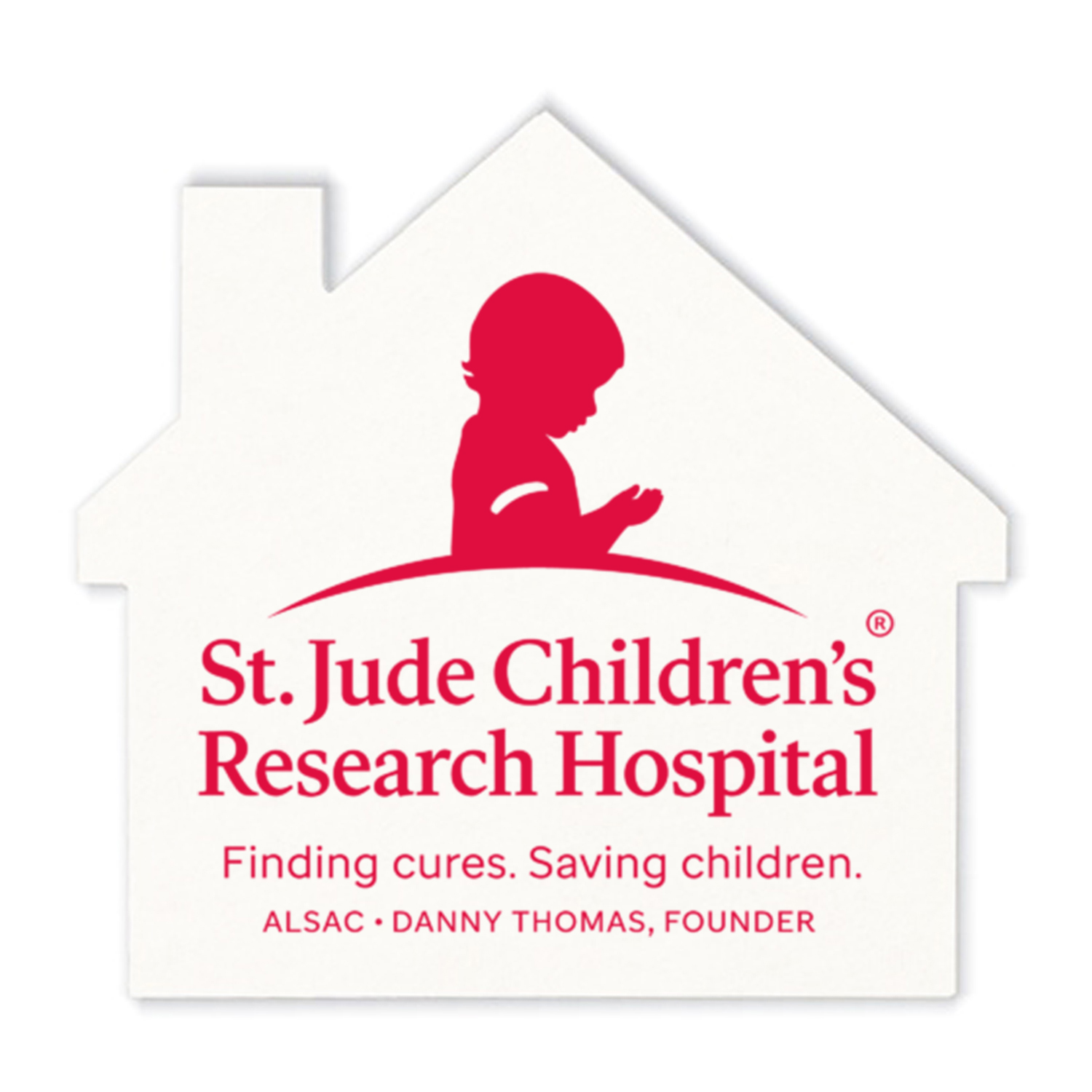 40 pt. Pulpboard Coaster, 3.5" House