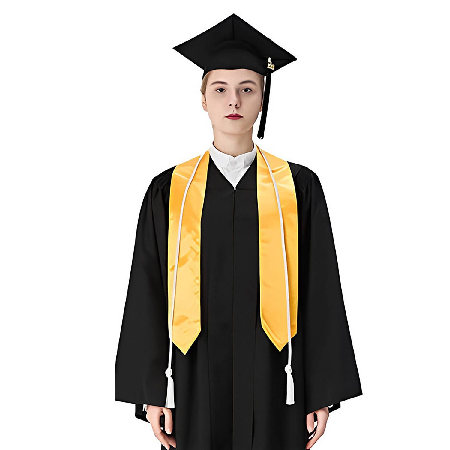 71 Inch Plain Graduation Stole 8