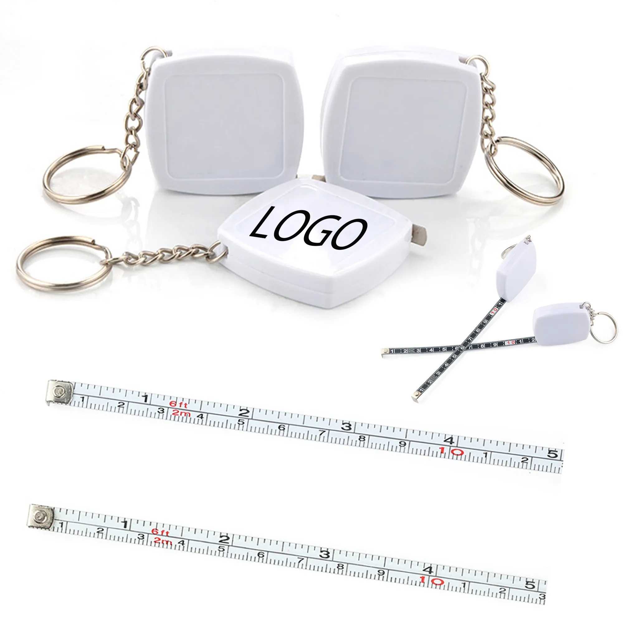 Mini Keychain Steel Tape Measure 5