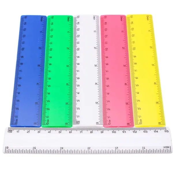 Promotional 6" Plastic Ruler 3