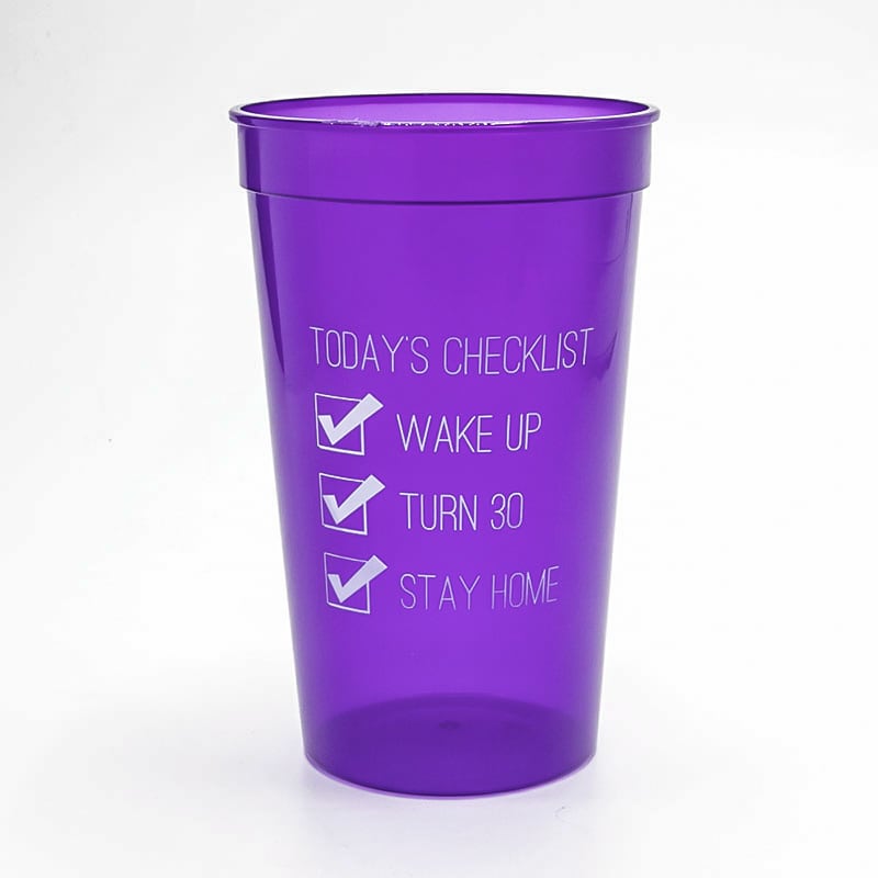 22oz Translucent Stadium Cups 6