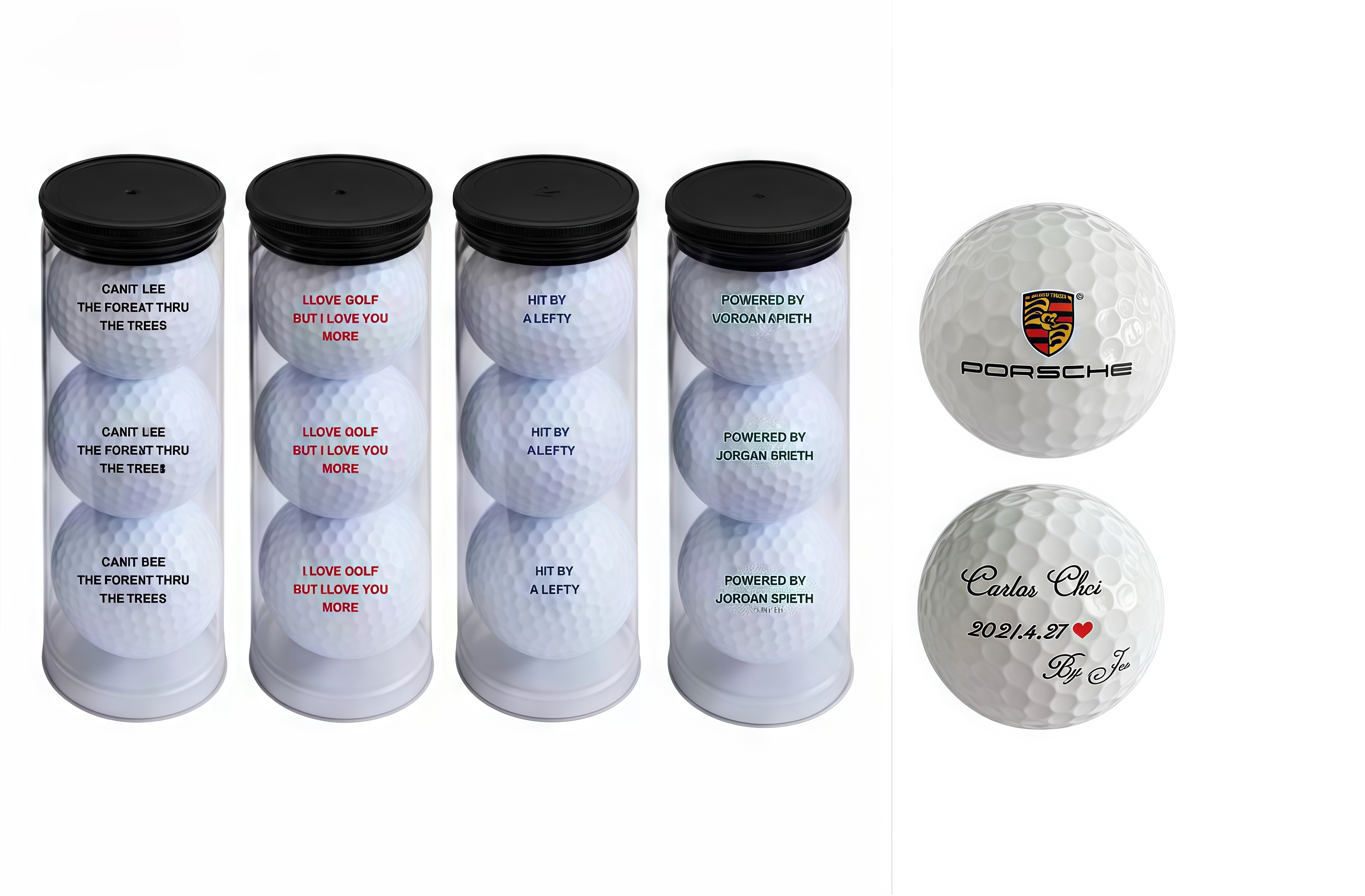 Golf Balls 3pcs Per Set 1