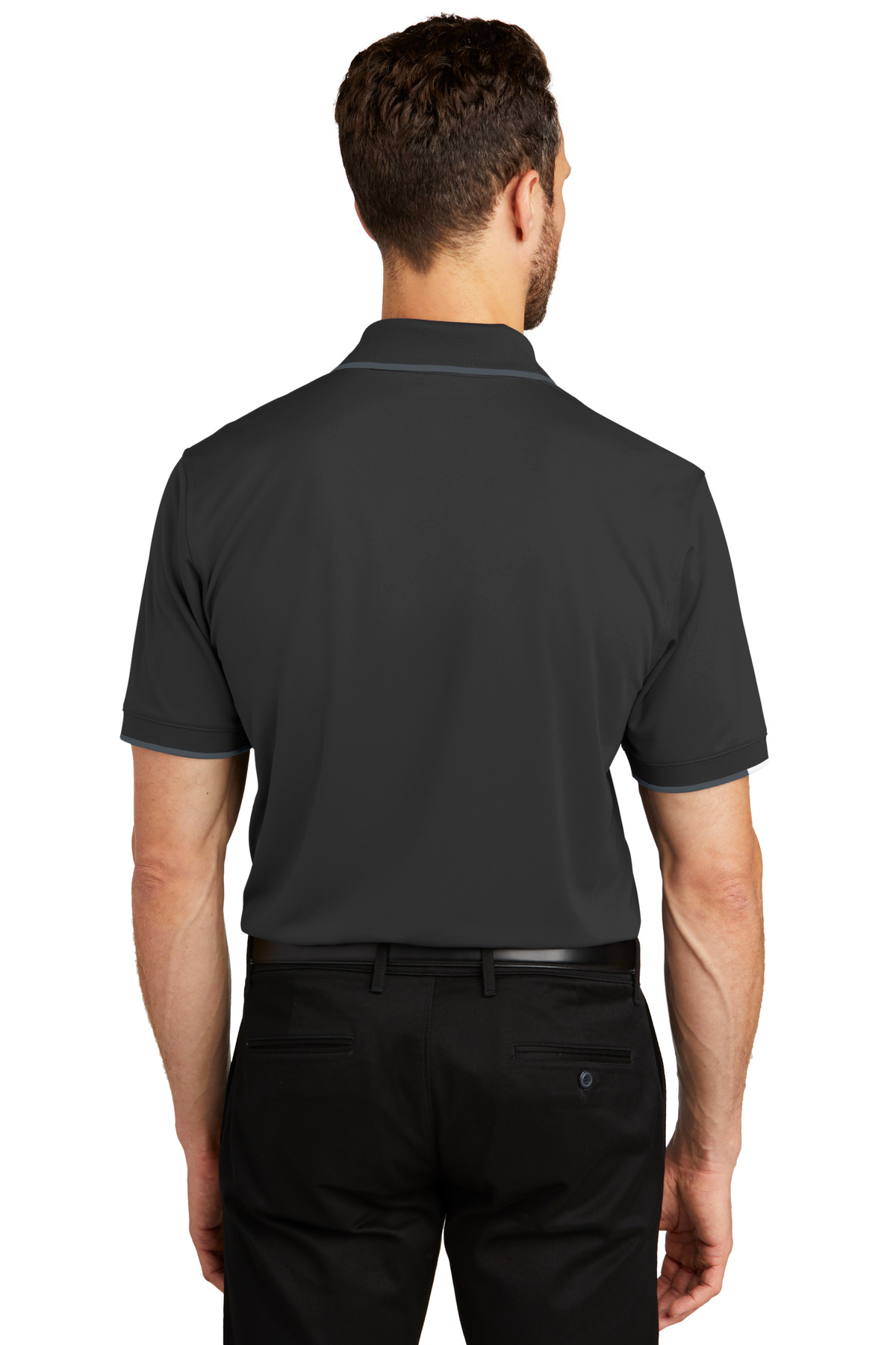 Dry Zone UV Micro-Mesh Tipped Polo