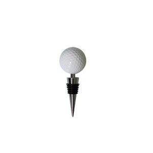 Chic Golf Ball Shaped Wine Cork Bottle Stopper 6