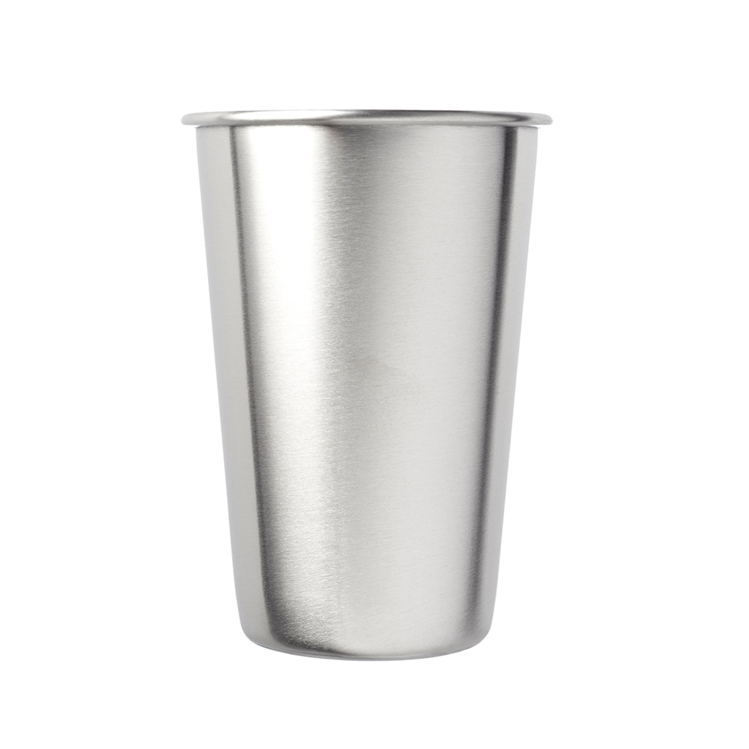 Single-wall Stainless Steel Mixing Glass, 16oz. 3