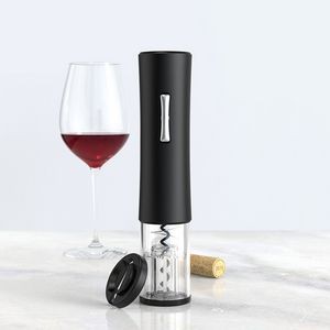 Matt Plastic Automatic Electric Wine Opener With Foil Cutter 4