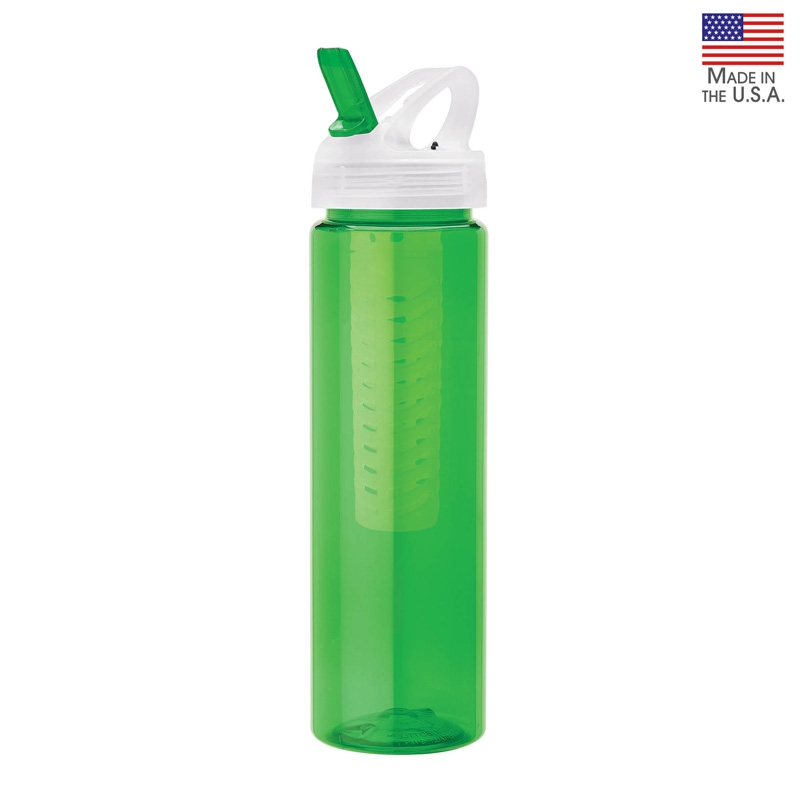 Newport 25 oz. PET Bottle with Flip Spout & Infuser 7