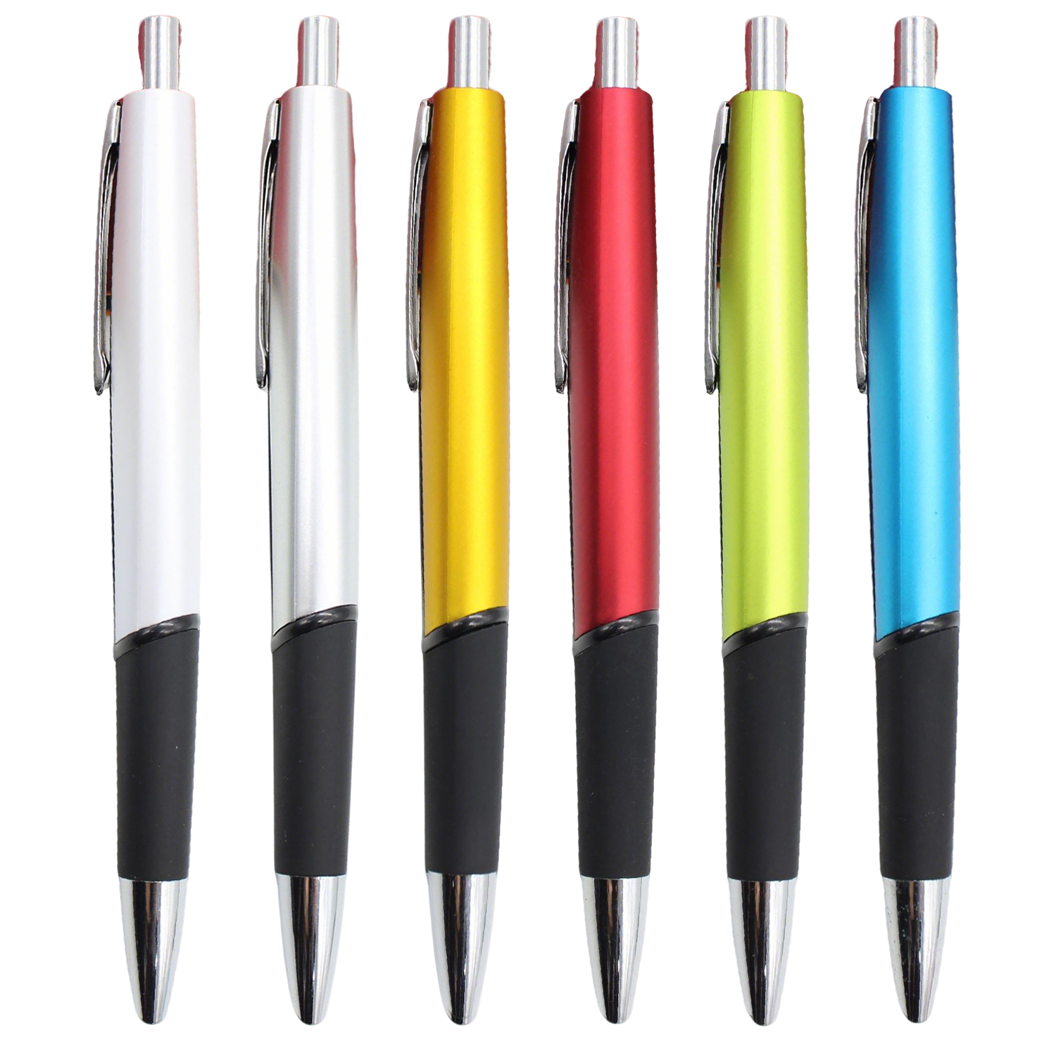 Durable Plastic Push-Button Ballpoint Pen 6