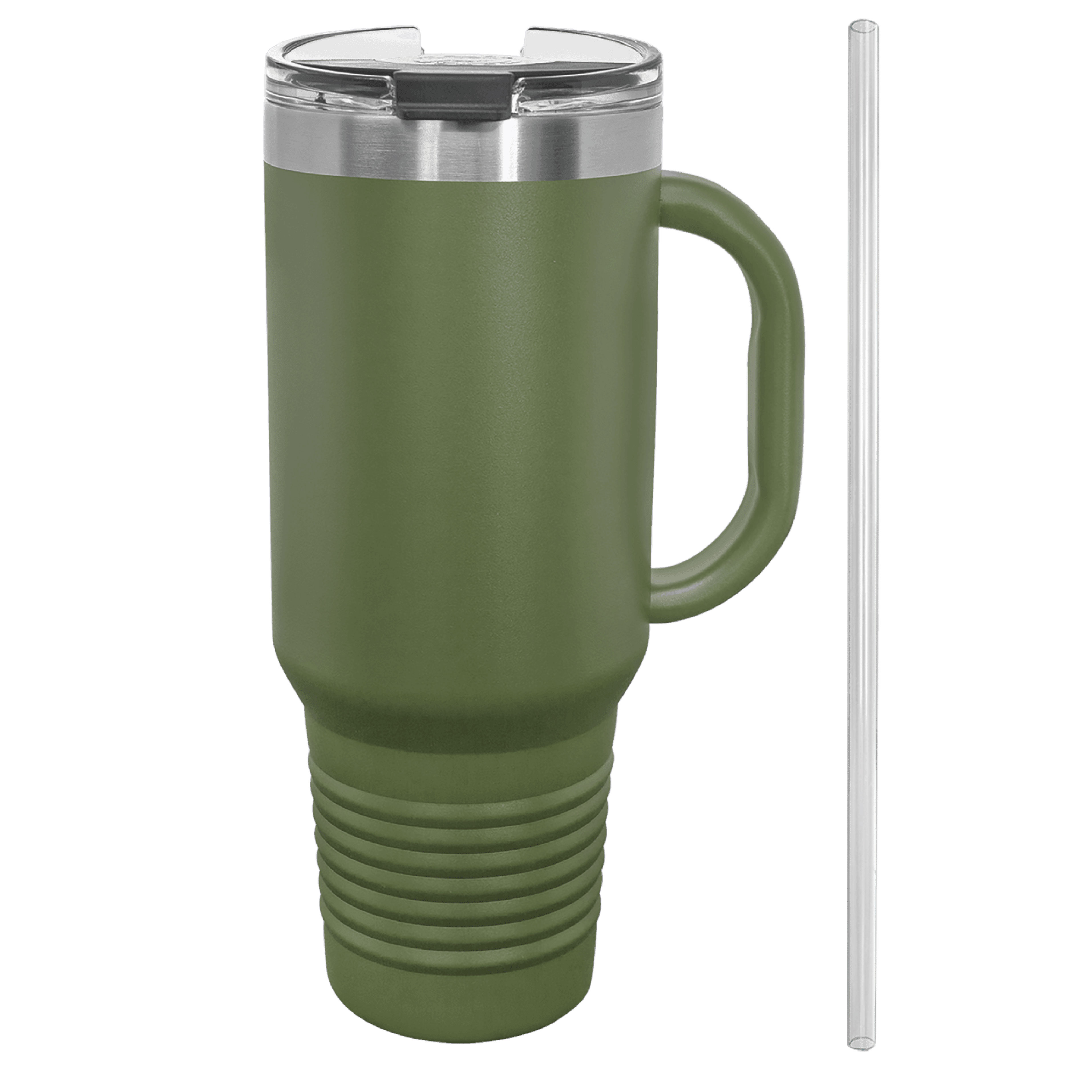 Polar Camel 40oz Stainless Steel Travel Mugs w/ Snap Lids 18