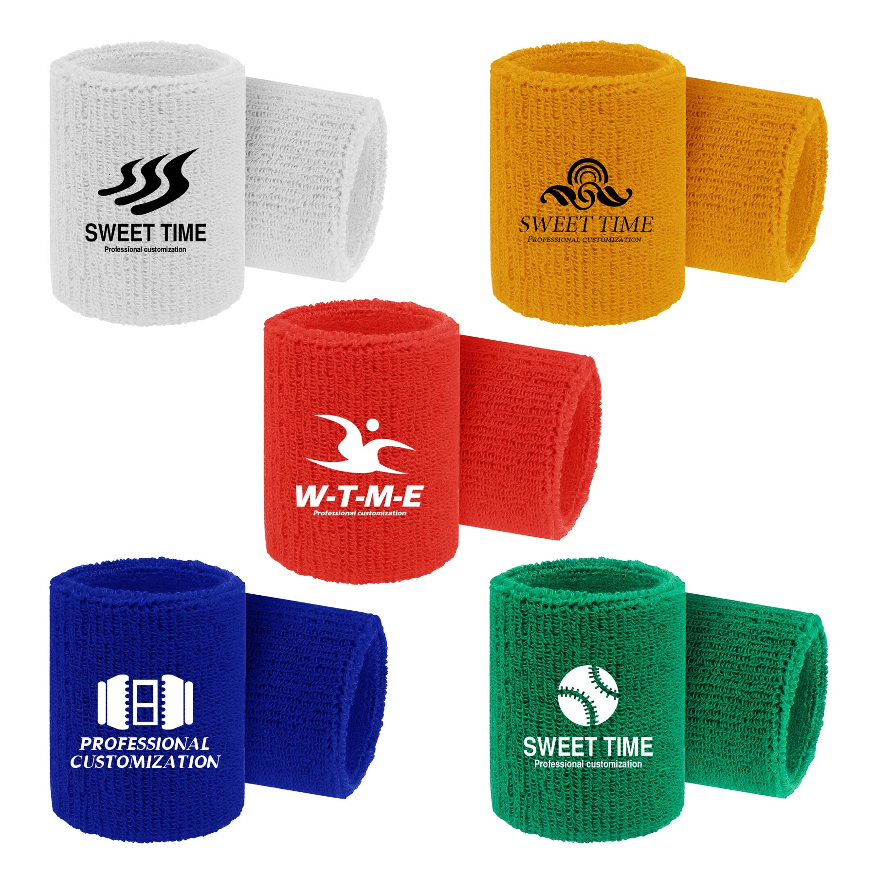 Cotton Sport Wristbands 2