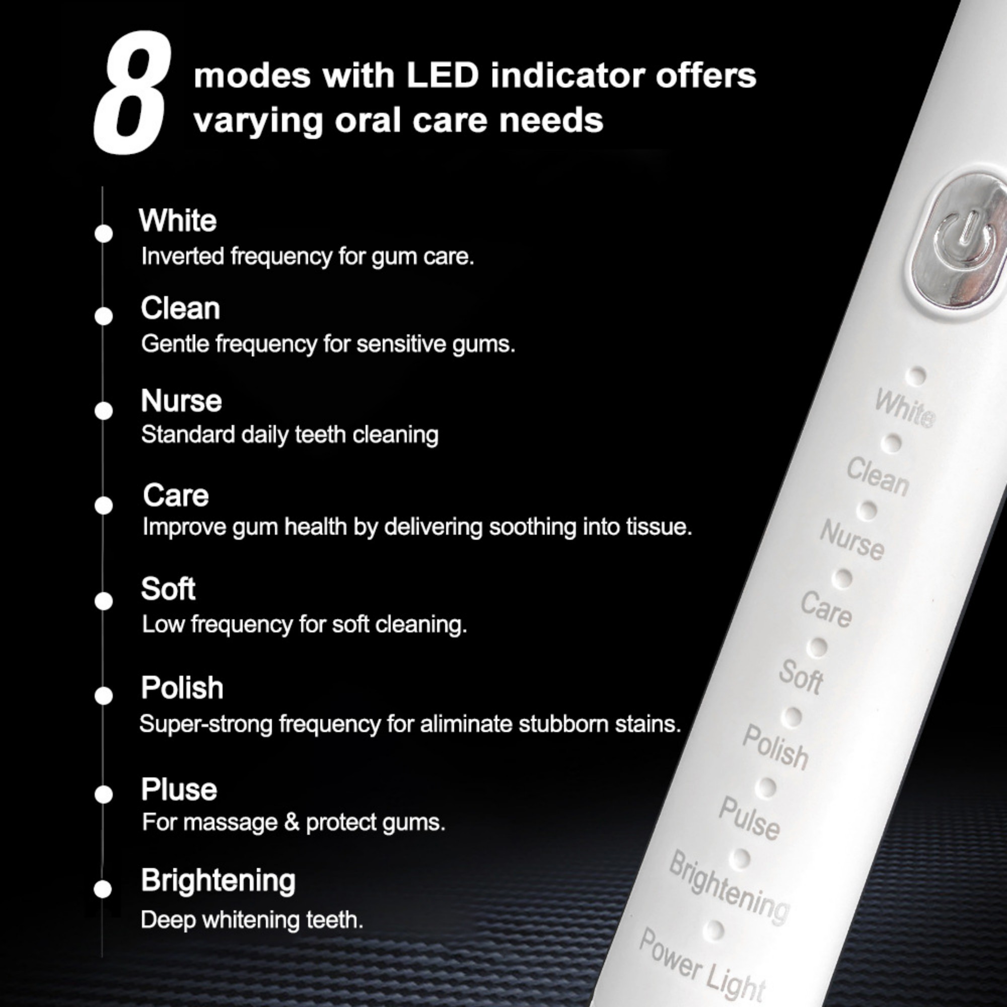 8-Mode Sonic Electric Toothbrush 5