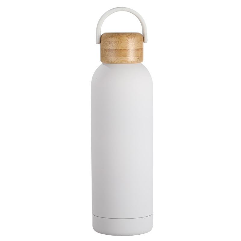 17 OZ Water Bottle with Bamboo Lid 6