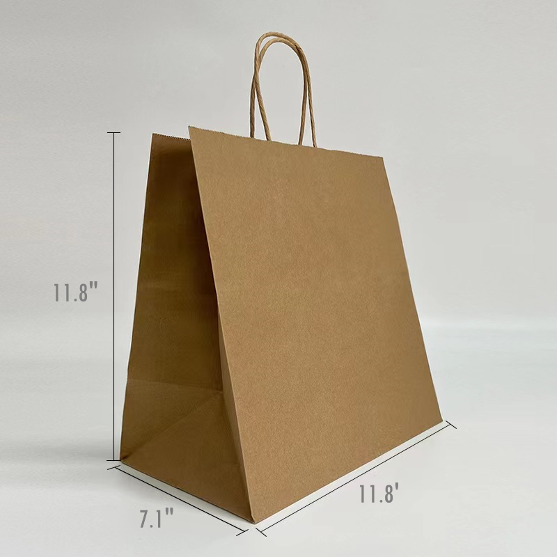 Kraft Paper Gift Bag With Handles 3